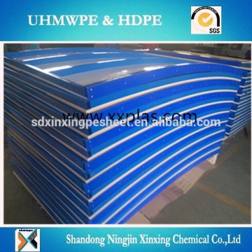 UHMWPE HDPE synthetic ice rink dasher board/hockey slide board