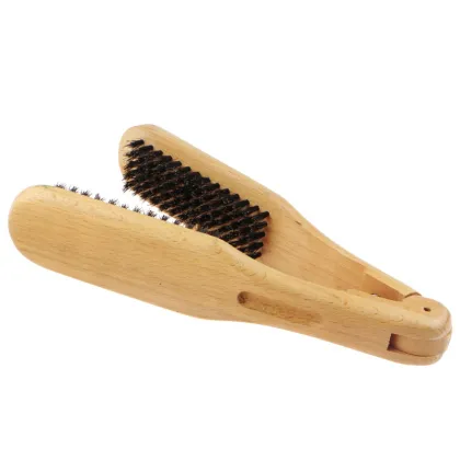 Masterlee Professional Wood Brush Hair Straightener Bristle Comb