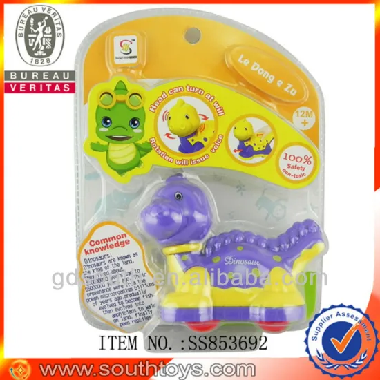 Non-toxic baby cartoon dinosaur toy