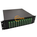 3U 144 คอร์ LC กล่องแพทช์ไฟเบอร์เพล็กซ์