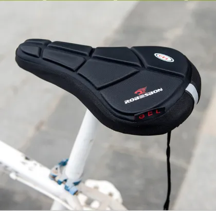 ROBESBON Breathable Cycling Bicycle Silicone Seat Pads - GEL Saddle Cover 15021