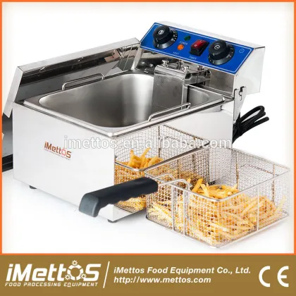 Stainless steel Counter-Top Electric Deep Fryer Electric Fryer For Sale
