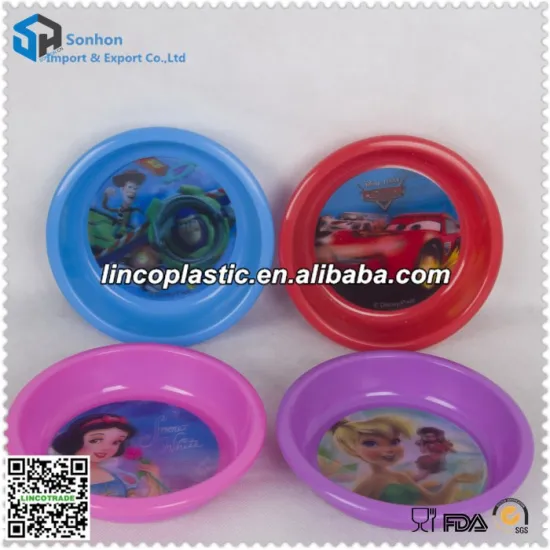 High Quality Plastic 3D Lenticular Dish