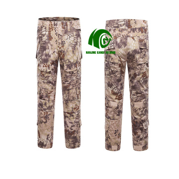 Men's Elastic Tactical Cargo Pants with Multiple Pockets