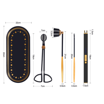 Κιτ Φροντίδας Κεριών: Wick Trimmer and Snuffer Set