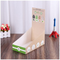 Anpassad tryckt Kraft Paper Counter Retail Display Box