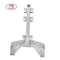 Precision casting customized long push top lever