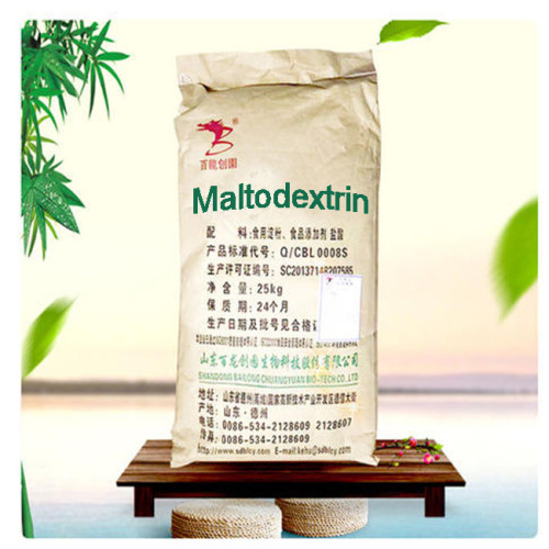 Maltodextrina orgânica de açúcar fino natural com baixas calorias