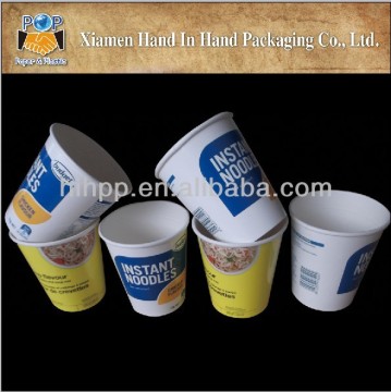 536ml instand paper noodle cup in food grade paper box