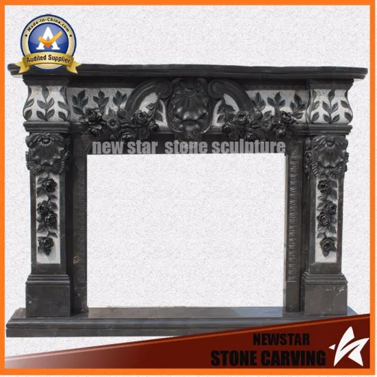 Stone Fireplace Mantel Granite Fireplace