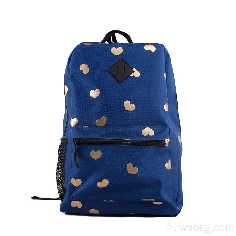 Impression complète divers sacs de couleurs sacs à dos scolaire pour adolescent