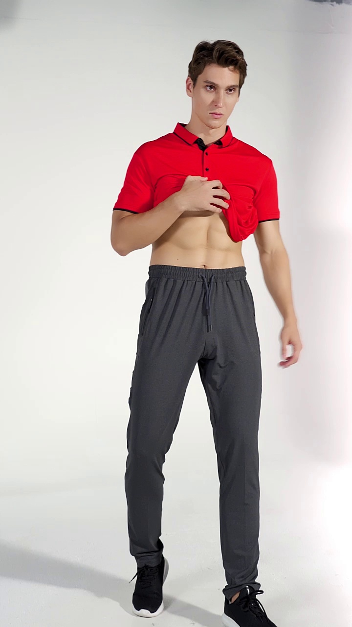 Mens Stretch Quick Drying Running Trousers