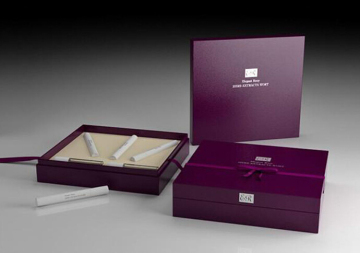 Purple Paperboard Gift Box for Eyeliners