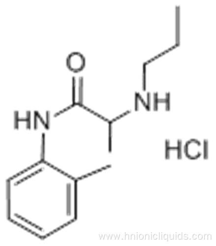 Propitocaine hydrochloride CAS 1786-81-8