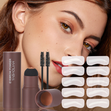 OEM/ODM Eyebrow Stamp Stencil Set with Long-Lasting Pomade – Cruelty-Free