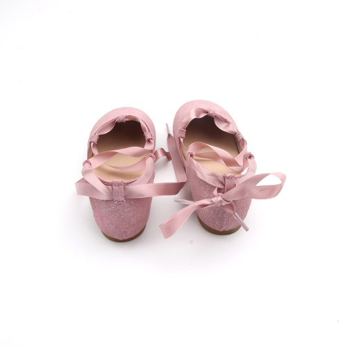 Sparkle Ribbon Kids Girls Mary Jane Shoes