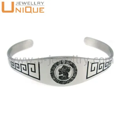 fashion design men's bracelet ,silver bracelet