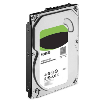 Heißverkauf: 500 GB 7200 U/min Festplatte - ST500dm009 von Seagate mit 32 MB Cache und SATA 6,0 GB/s -Schnittstelle