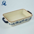 High quality bakeware custom restaurant ceramic baking pan