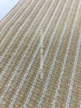 plastic garden fence net beige color