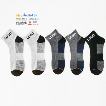 Crew Sport Cotton LOGO Custom Low Cut Cut Mắt cá chân cho nam giới