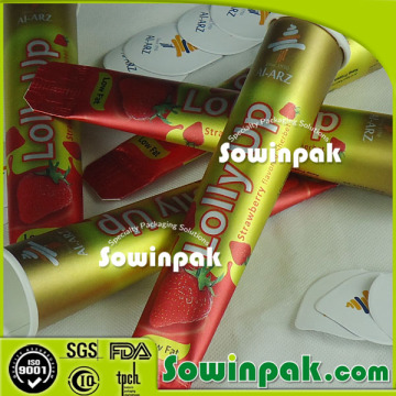Ice Lolly Push Pop Packaging