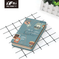 Flower story style cute metal cover notebook