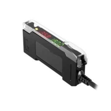 Ultra High Speed Dual Digital Display Fiber Optic Sensor Amplifier