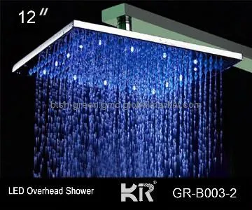 rain shower led overhead shower