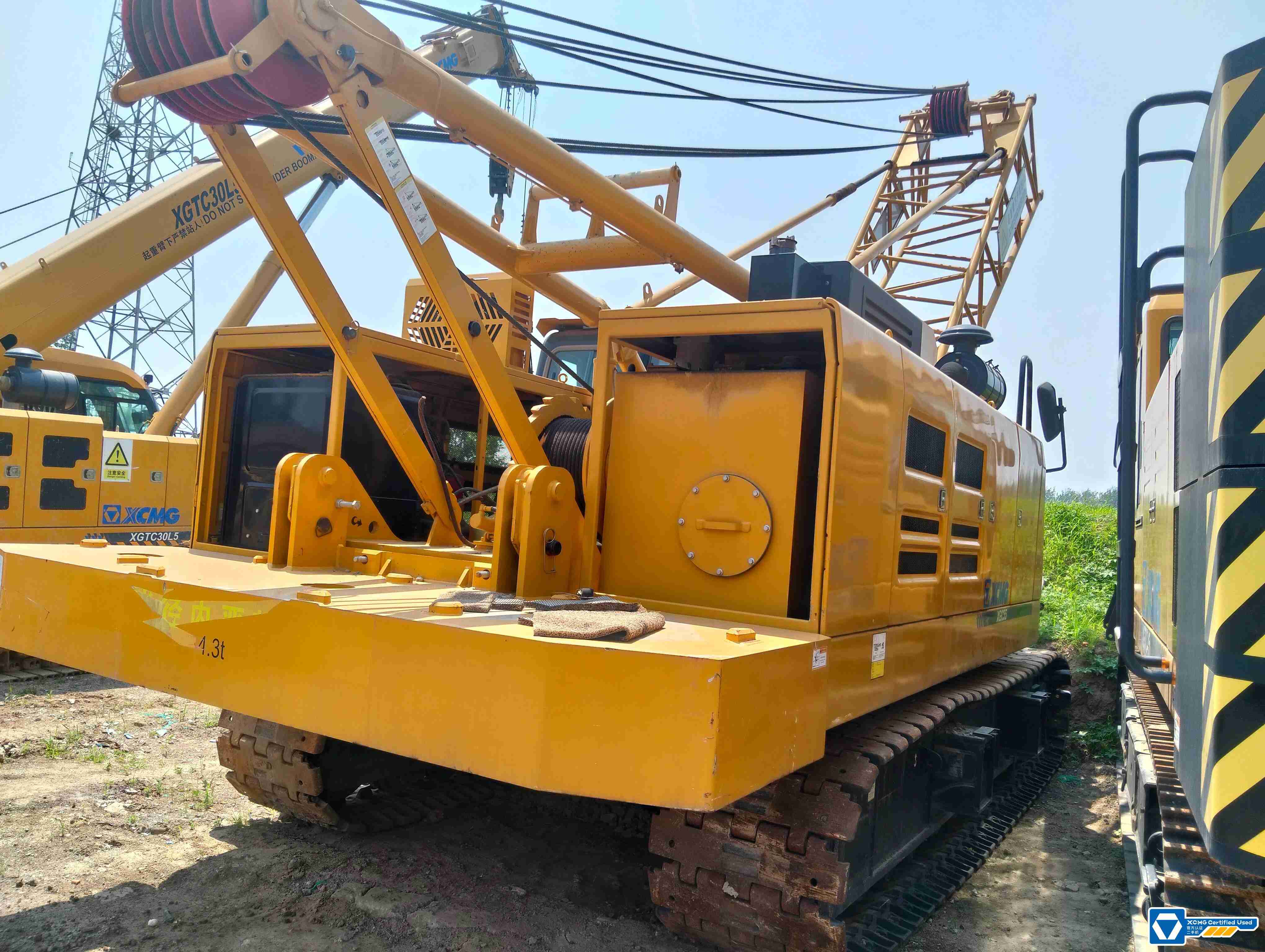 refurbished-crawler-crane-with-strong-undercarriage refurbished-crawler-crane-with-strong-undercarriage