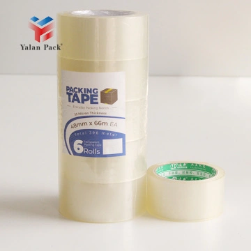 45 Micron 48mm 2 Inch 45 Micron 100 Yds BOPP OPP Color Clear Packing  Packaging Tape Tiger Tape - China Transparent Tape, Color/Colorful