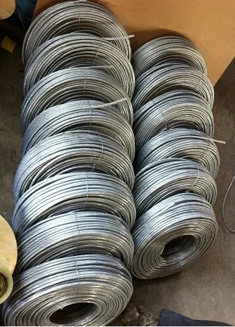 High Quality Galvanized Soft Wire Rope 6X12 7FC