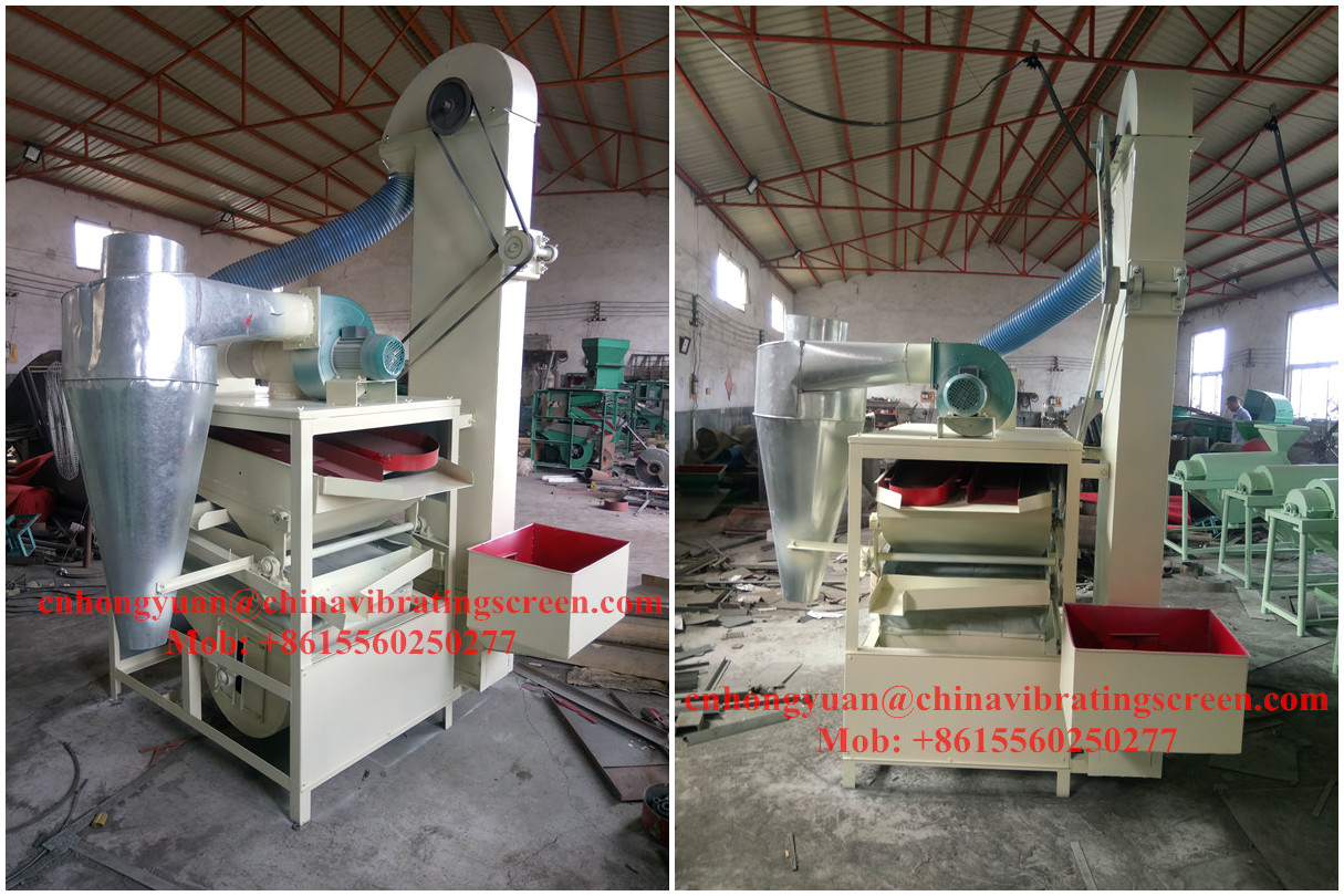Gravity Of Three Layers Sieve Mesh Sorting Machine For Cereal Used ...
