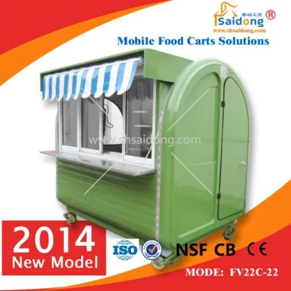 Competitive price hamburger truck /hamburger trailer/ hamburger vending cart for sale