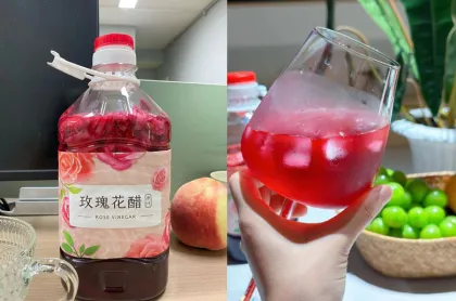 Natural Fermented Rose Vinegar
