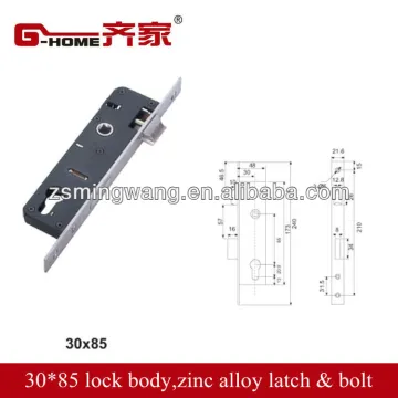 C2C 85 mortise lock body