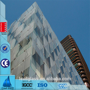 Custom Size Laminated Safety Building Glass