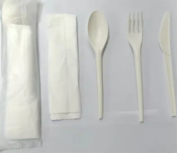 Biodegradable PLA Cutlery Set