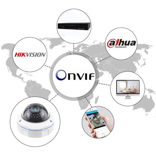OEM Vandal-proof 8.0MP CCTV IR Dome IP Camera