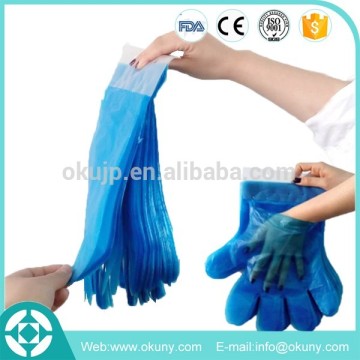 PE HDPE disposable gloves,plastic gloves made in China