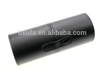 Black PU Make up Brushes Case