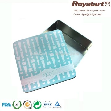 Square food tin can