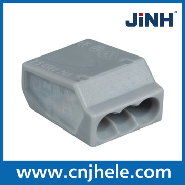 Terminal Block with Rail for Wire to Wire Connection