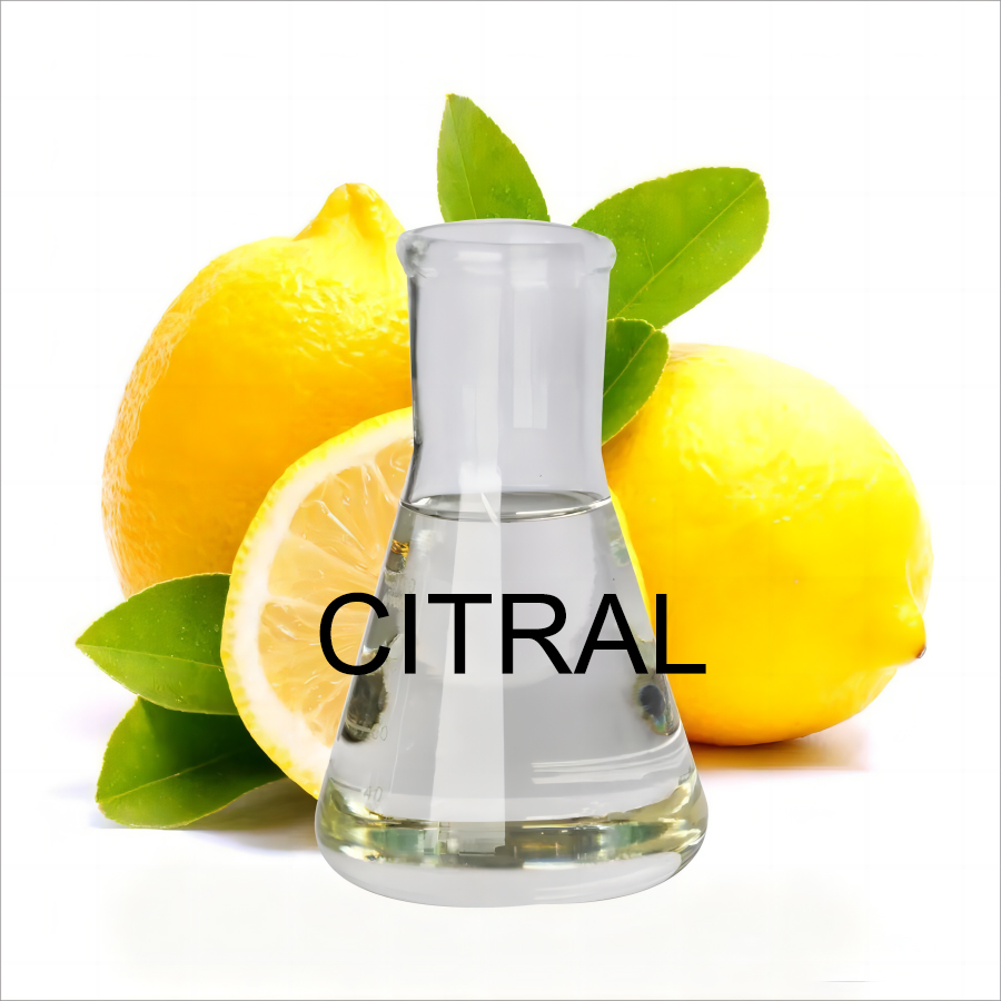 Citral natural de alta qualidade para fragrância e sabor