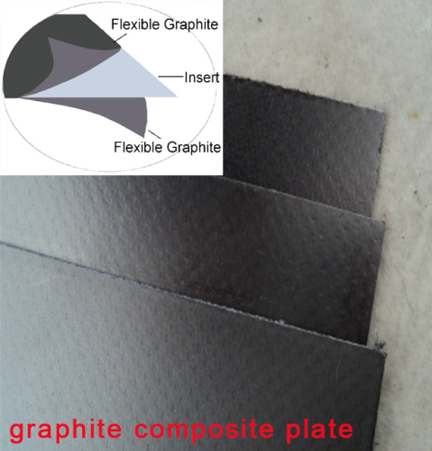 Material de vedação de material de vedação reforçado com grafite