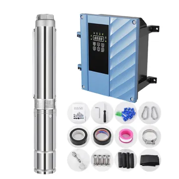 3 Inch Stainless Steel Hybrid Solar AC/DC Borehole Water Pump for Agriculture