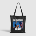 Donald Trump Rally Shooting 2024 Tote Bag Canvas återanvändbar tygväska