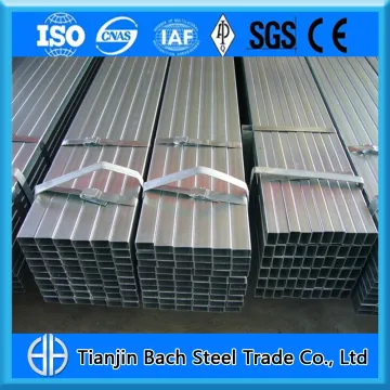 hollow section square/rectangular pre galvanized steel pipe