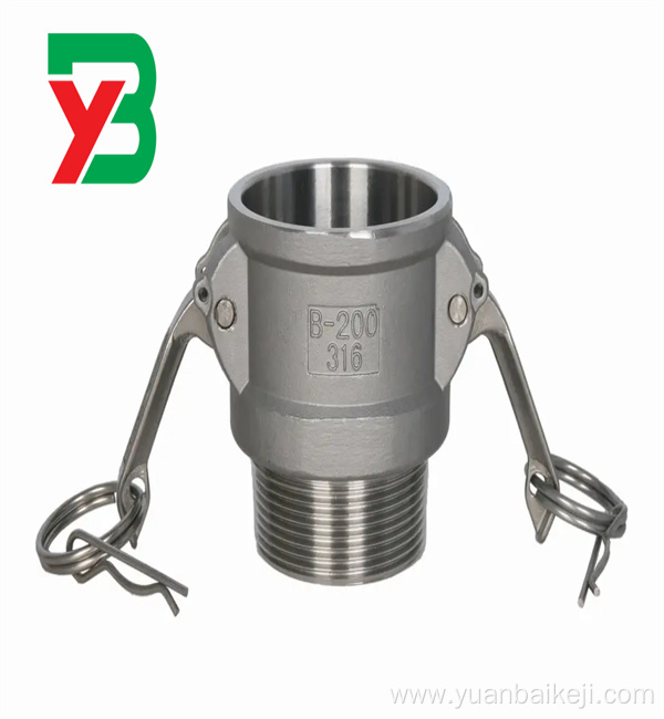 Stainless steel quick coupling/quick connector type KJB