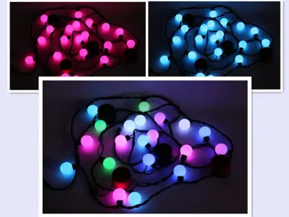 Outdoor decorative string lights